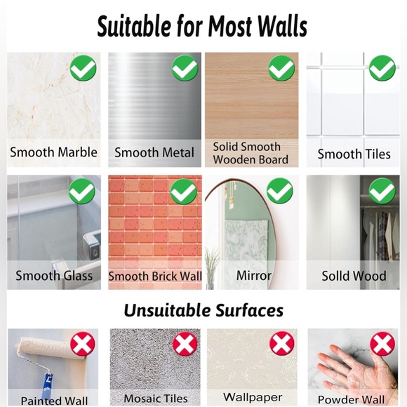 Large Adhesive Hooks, 15-Pack Hold 44lb(Max) Heavy Duty Sticky Hooks - Picture 7 of 7